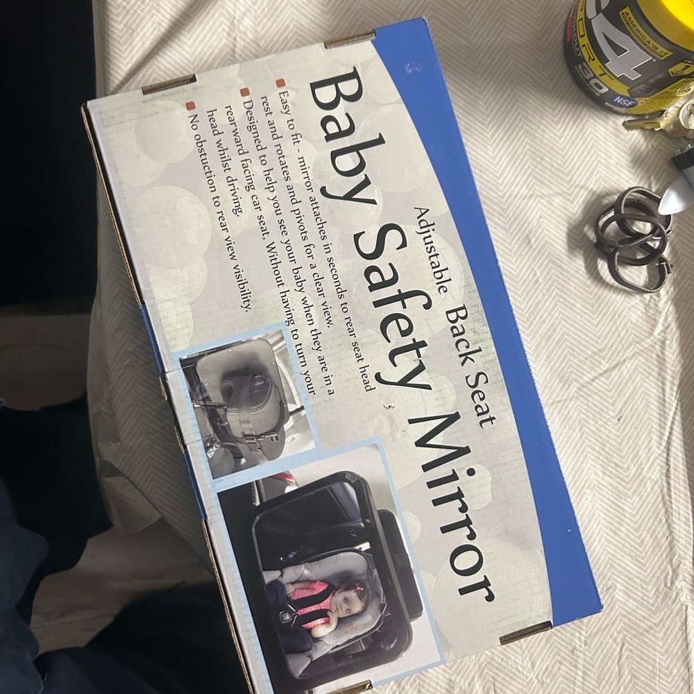 I have a baby safety mirror for sale. I’m asking for$25 or best offer.